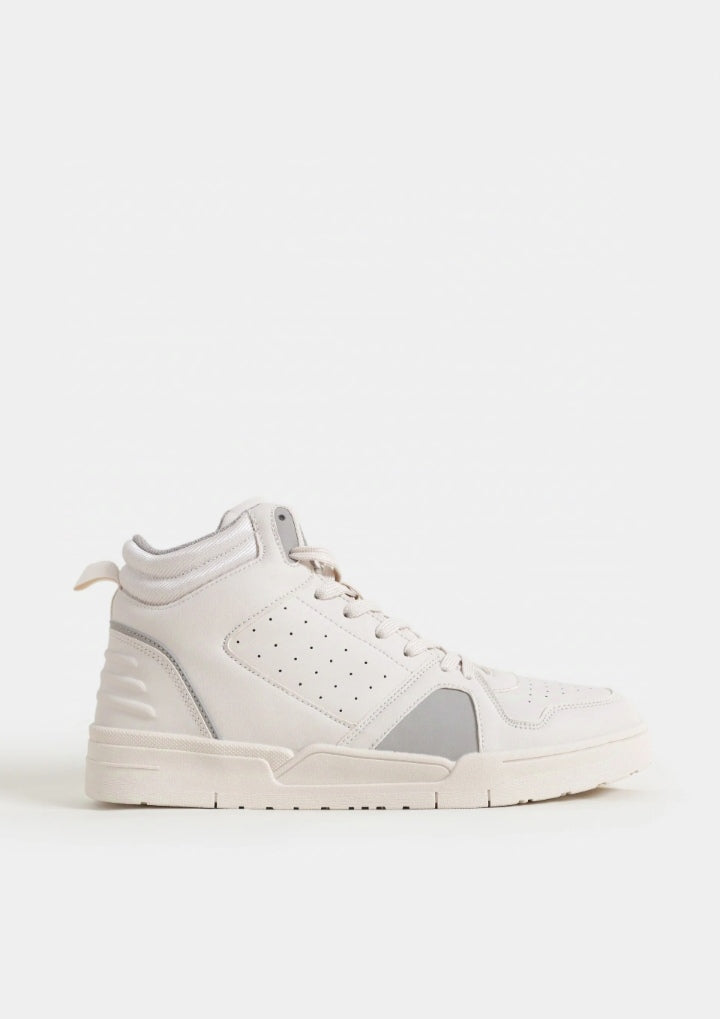 Beige High Top Sneakers*